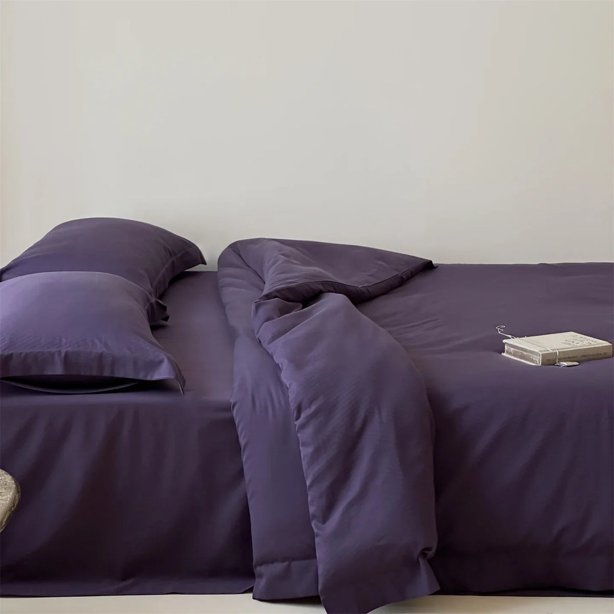 Bedding Set Cotton Satin Breathable Machine Washable