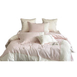 Bedding Set Cotton Satin Butterfly Embroidery 4-Piece Set