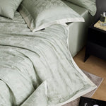 Bedding Set Cotton Satin Jacquard Hotel-Style Closure