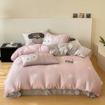 Bedding Set Cotton Satin Reversible Panda Design