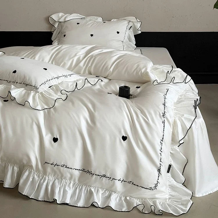 Bedding Set Cotton Satin Temperature-Regulating