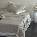 Bedding Set Cotton Satin Temperature-Regulating Concealed Closure