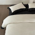 Bedding Set Fine Cotton Blend Wrinkle-Resistant