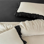 Bedding Set Fine Cotton Blend Wrinkle-Resistant