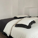 Bedding Set Fine Cotton Blend Wrinkle-Resistant