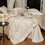 Bedding Set Long-Staple Cotton Embroidered 4-Piece
