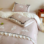 Bedding Set Long-Staple Cotton Fleece-Backed Breathable Comfort