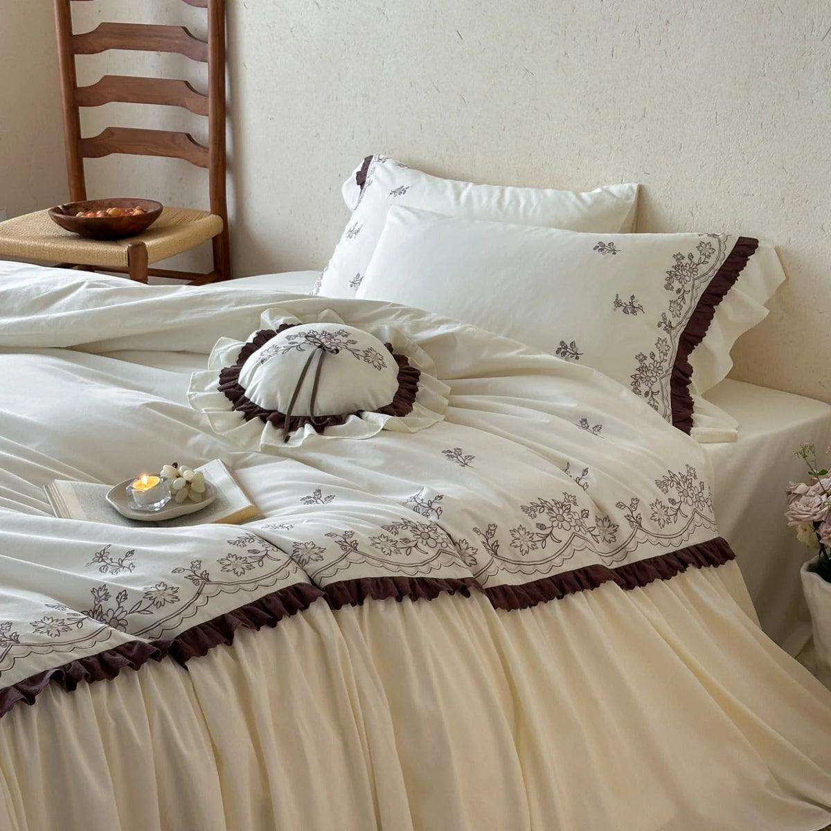 Bedding Set Long-Staple Cotton Fleece-Backed Breathable Comfort