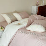 Bedding Set Long-Staple Cotton Fleece-Backed Breathable Comfort