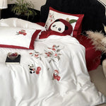 Bedding Set Long-Staple Cotton Fleece-Backed Breathable Comfort