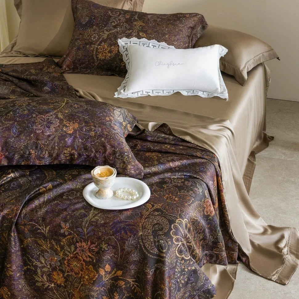 Bedding Set Lyocell Cooling Moisture-Wicking Set of Four