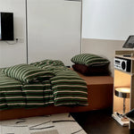 Bedding Set Mako Cotton Breathable Concealed Zipper