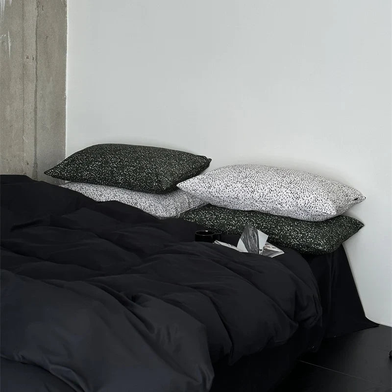 Bedding Set Matte Satin & Breathable Four Piece