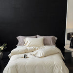 Bedding Set Paisley Jacquard Cotton Blend Zipper Closure