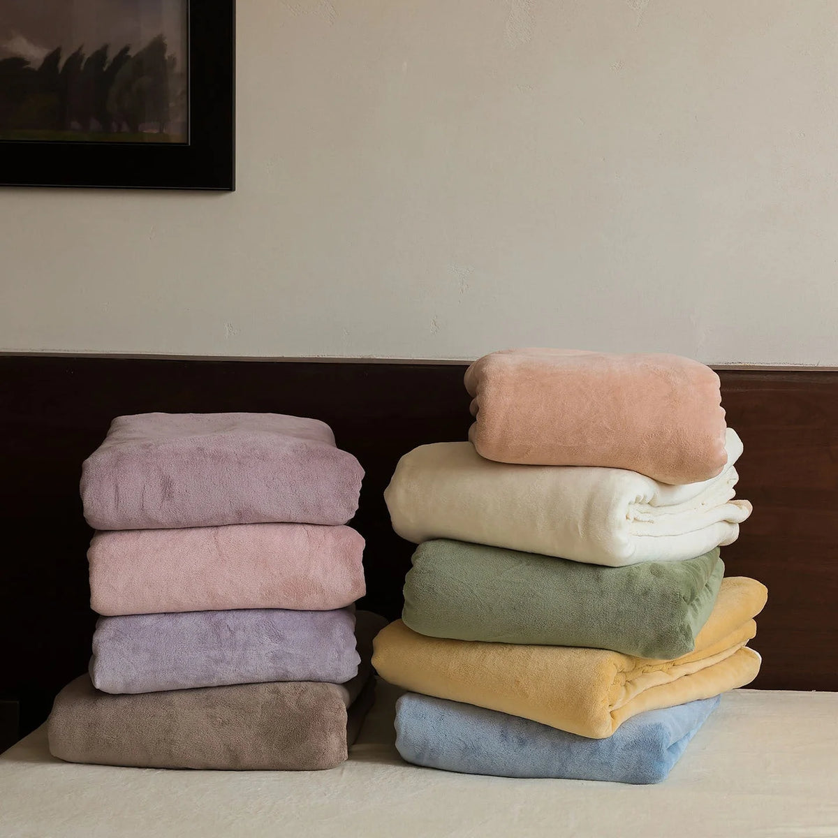 Bedding Set Plush Microfiber Machine-Washable and Breathable