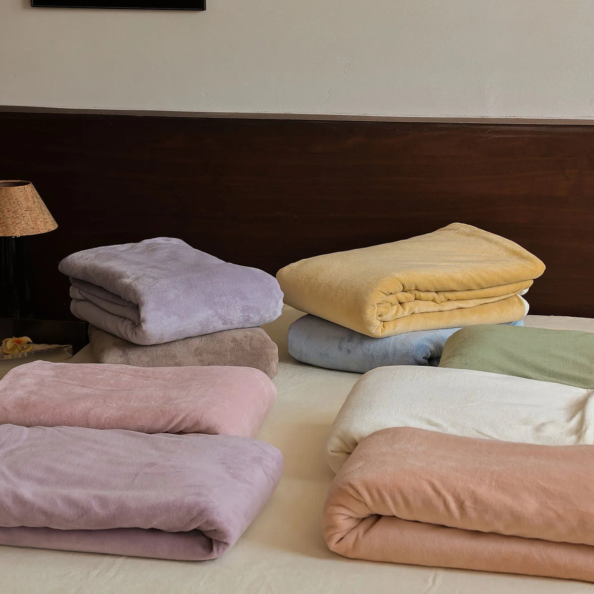 Bedding Set Plush Microfiber Machine-Washable and Breathable