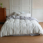 Bedding Set Quilted Cotton Breathable 4-Piece Set