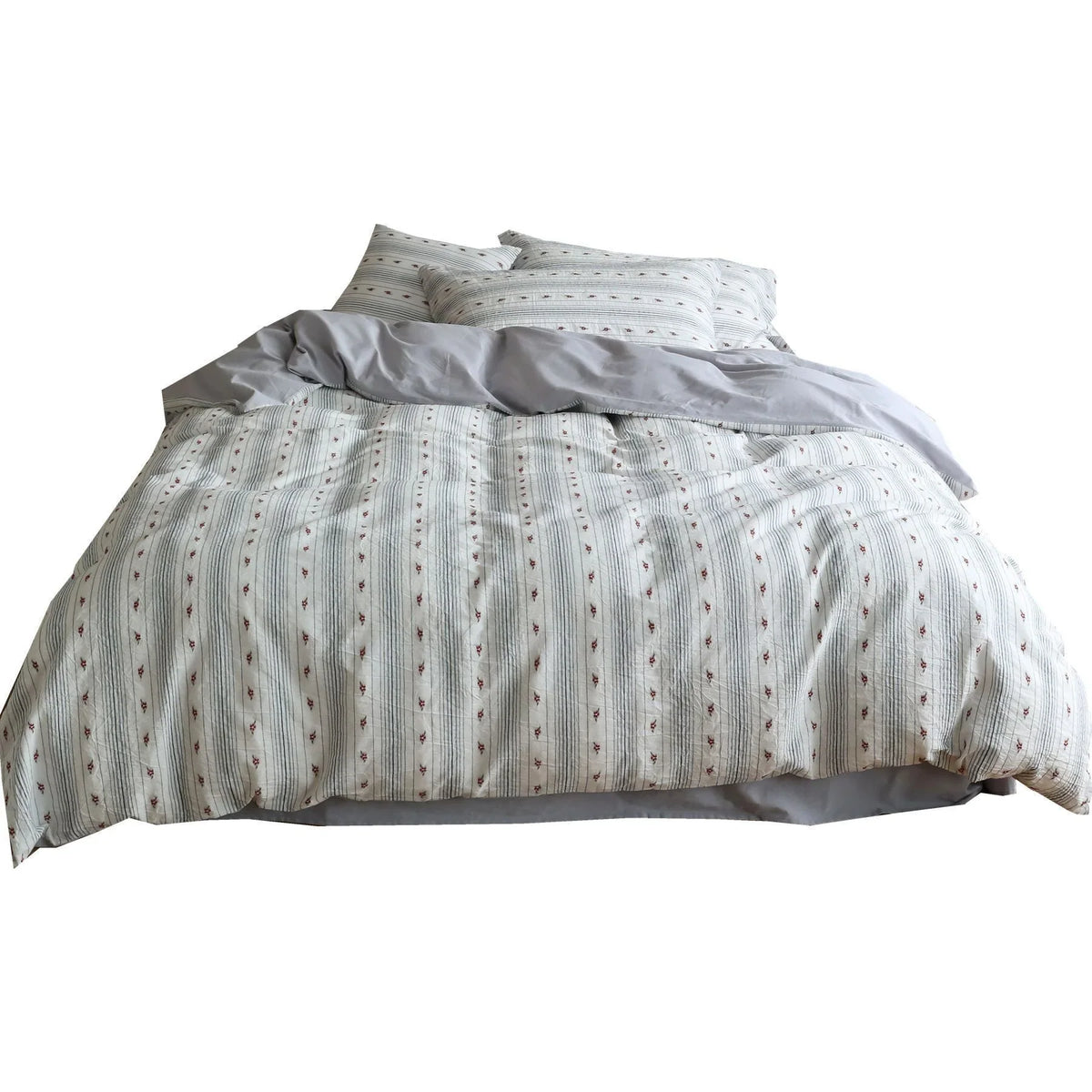 Bedding Set Quilted Cotton Breathable 4-Piece Set