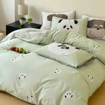 Bedding Set Reversible Cotton Percale Breathable