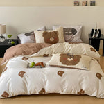 Bedding Set Reversible Cotton Percale Breathable