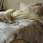 Bedding Set Reversible Mako Cotton Satin 4-Piece