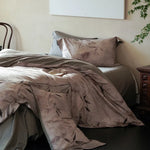 Bedding Set Reversible Mako Cotton Satin 4-Piece