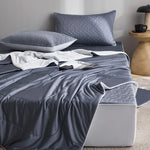 Bedding Set Reversible Satin Blanket & Quilted Protector