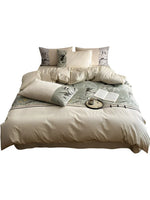 Bedding Set Reversible Satin Quilted Machine Washable