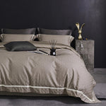Bedding Set Satin Cotton Breathable 4-Piece