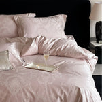 Bedding Set Satin Damask Jacquard 4-Piece Set