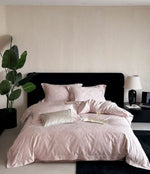 Bedding Set Satin Damask Jacquard 4-Piece Set