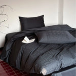 Bedding Set Satin Floral Jacquard 4-Piece