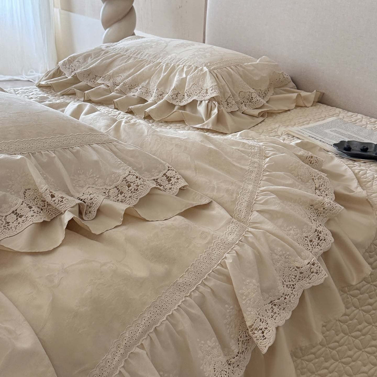 Bedding Set Satin Jacquard Temperature-Regulating 4-Piece
