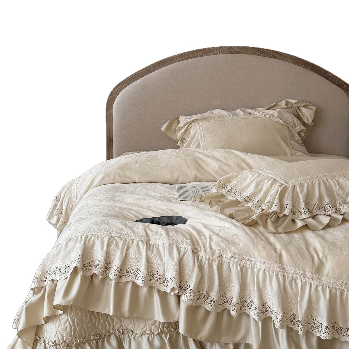 Bedding Set Satin Jacquard Temperature-Regulating 4-Piece