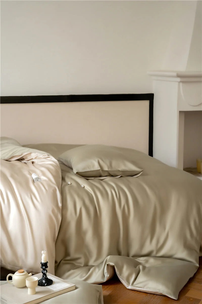 Bedding Set Satin Smooth 4-Piece