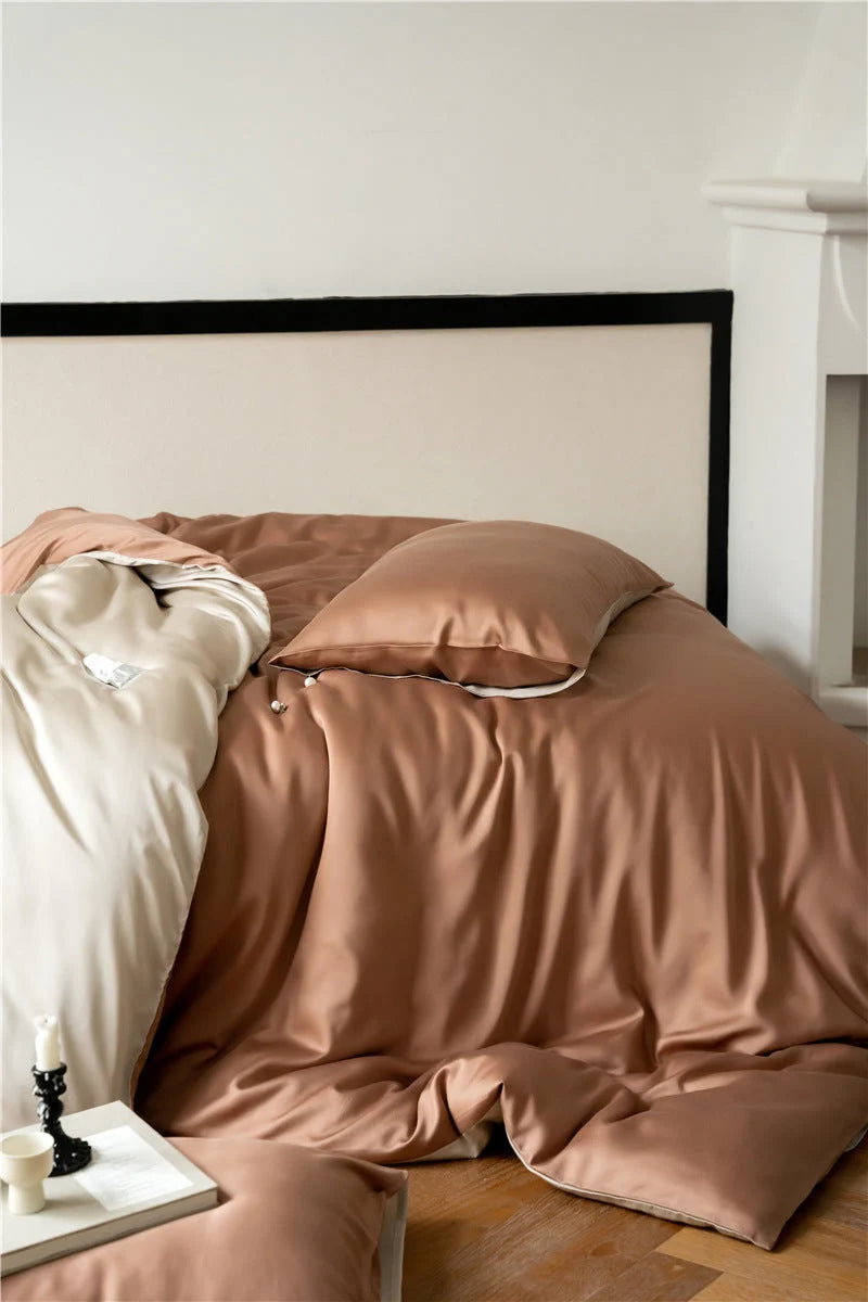 Bedding Set Satin Smooth 4-Piece