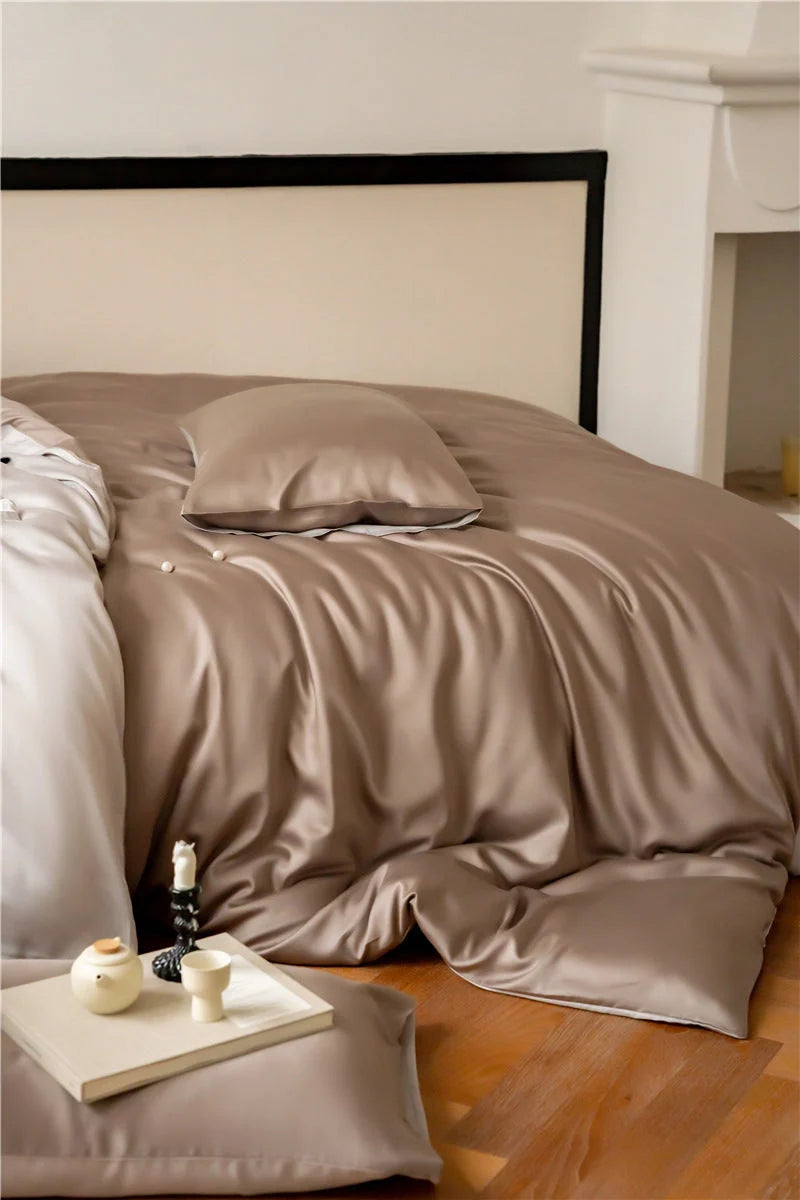 Bedding Set Satin Smooth 4-Piece
