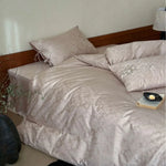 Bedding Set Silky Jacquard With Embroidery