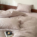 Bedding Set Silky Jacquard With Embroidery