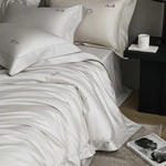 Bedding Set Silky Satin Temperature-Regulating Set of 4