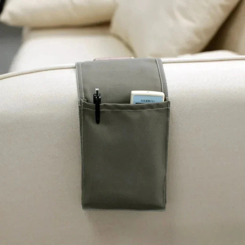 Bedside Organizer Hanging Cotton-Linen With Multiple Pockets