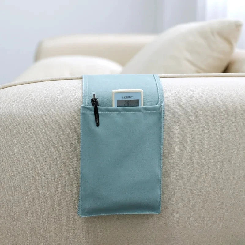 Bedside Organizer Hanging Cotton-Linen With Multiple Pockets