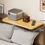 Bedside Shelf Adjustable Headboard Clamp Non-Slip Cable Channel