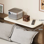 Bedside Shelf Adjustable Headboard Clamp Non-Slip Cable Channel