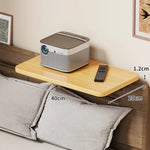 Bedside Shelf Adjustable Headboard Clamp Non-Slip Cable Channel