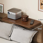 Bedside Shelf Adjustable Headboard Clamp Non-Slip Cable Channel