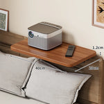 Bedside Shelf Adjustable Headboard Clamp Non-Slip Cable Channel