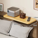 Bedside Shelf Adjustable Headboard Clamp Non-Slip Cable Channel