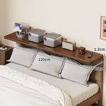 Bedside Shelf Adjustable Headboard Clamp Non-Slip Cable Channel