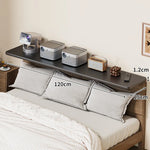 Bedside Shelf Adjustable Headboard Clamp Non-Slip Cable Channel